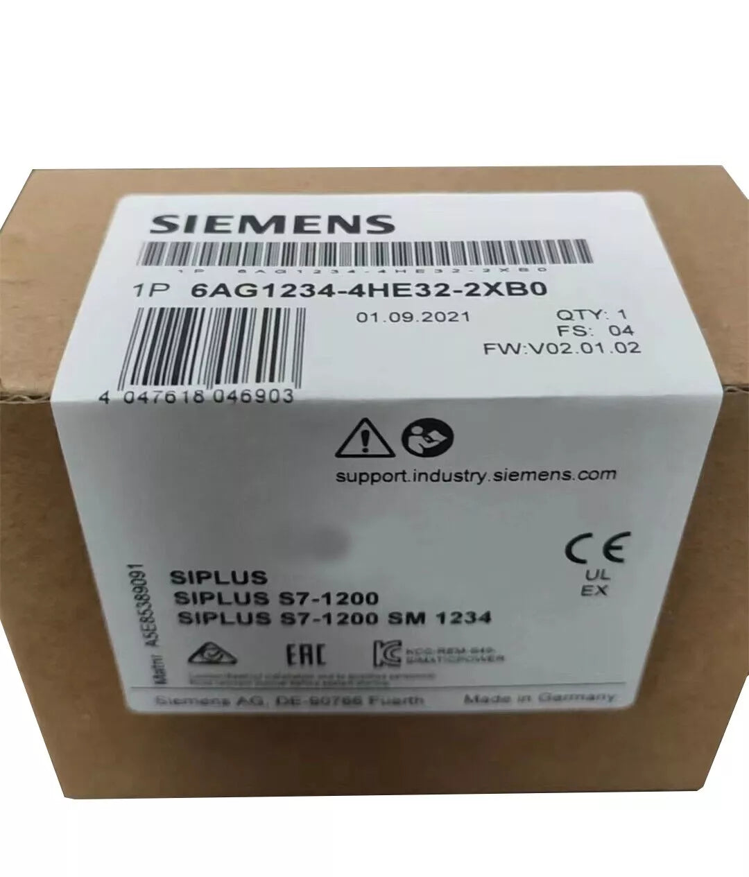 New Siemens 6AG1234-4HE32-2XB0 PLC Module 6AG12344HE322XB0