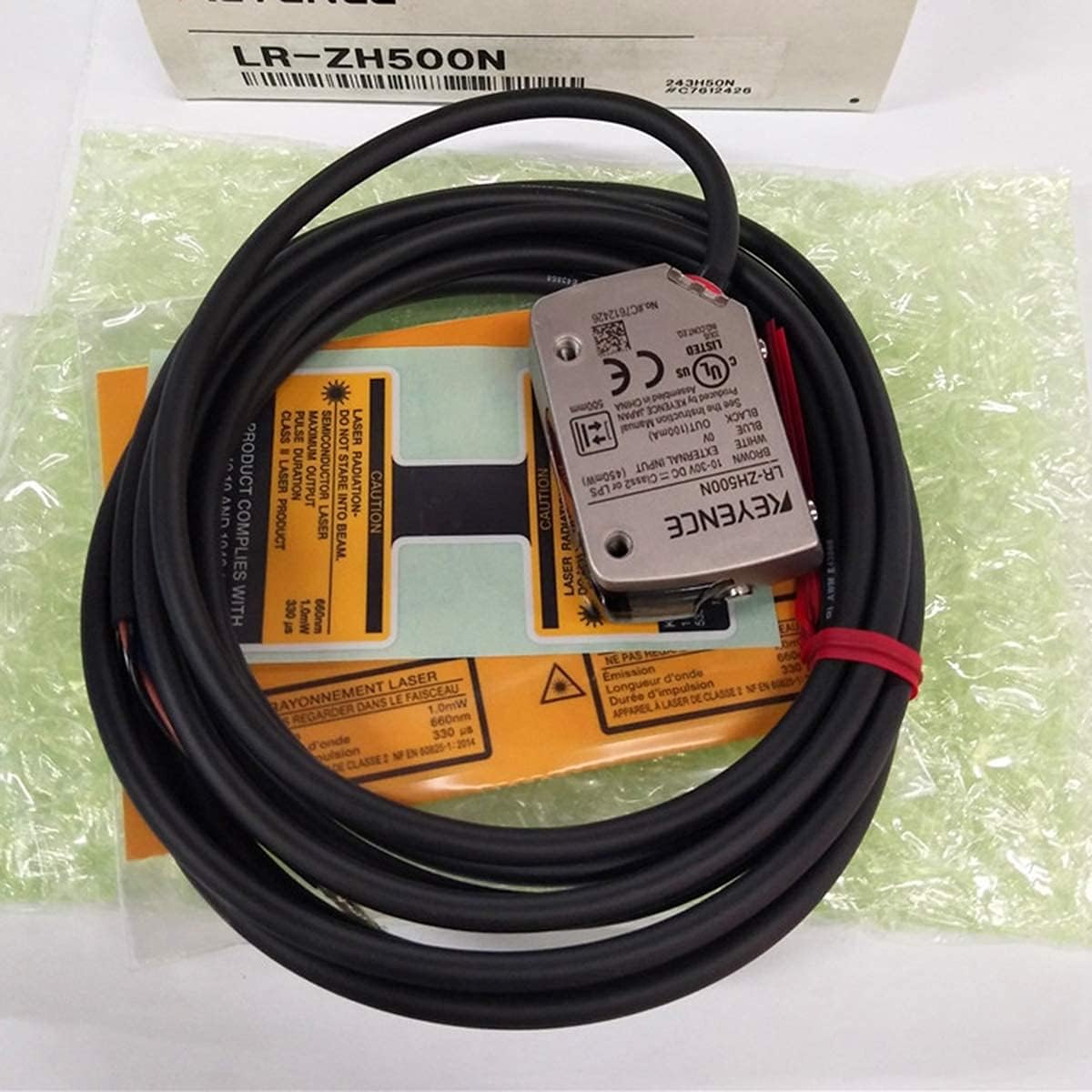 New Keyence LR-ZH500N Laser Sensor LRZH500N