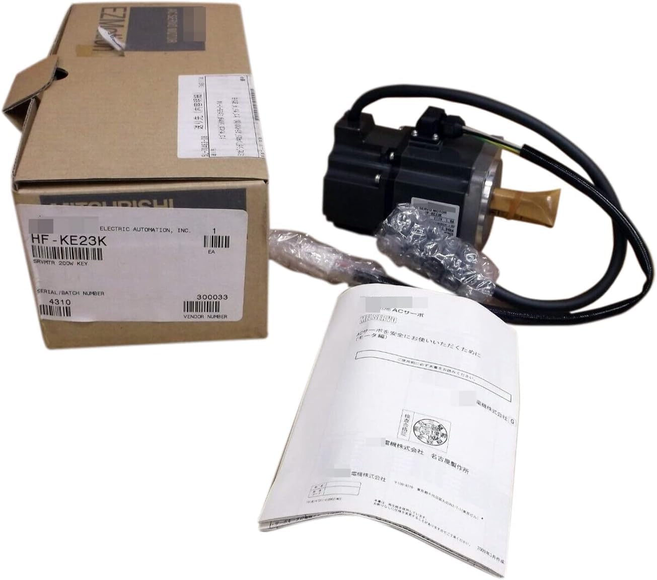 New Mitsubishi HF-KE23K Servo Motor HFKE23K