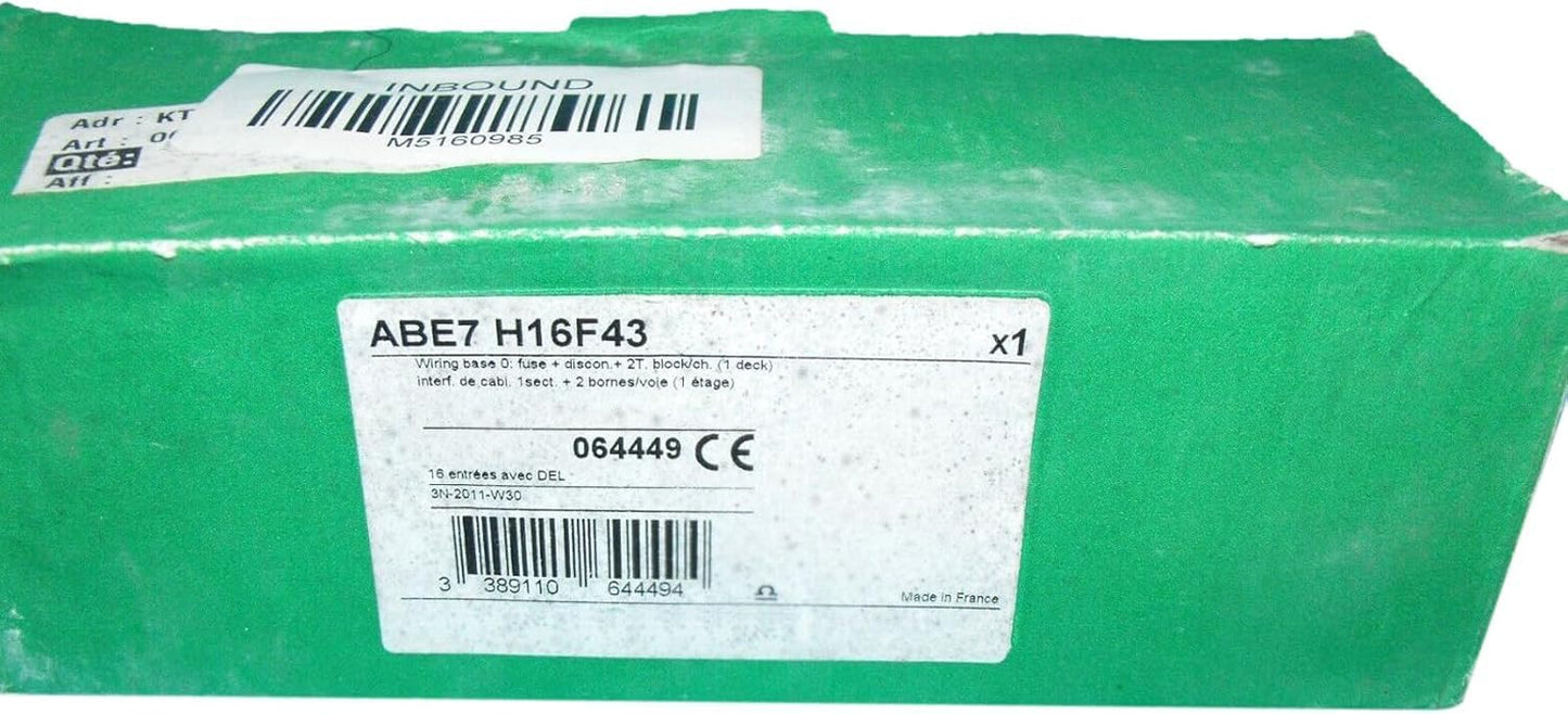 New Schneider ABE7H16F43 INTERFACE MODULE