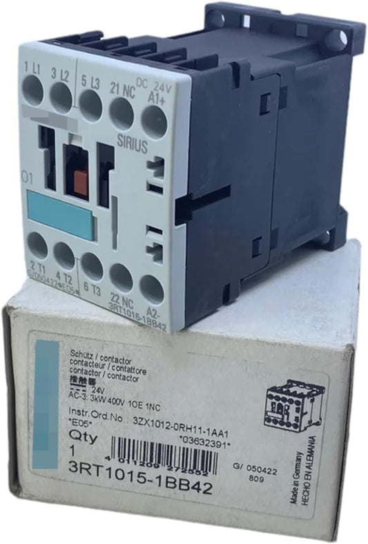 New Siemens 3RT1015-1BB42 Power Contactor 3RT10151BB42